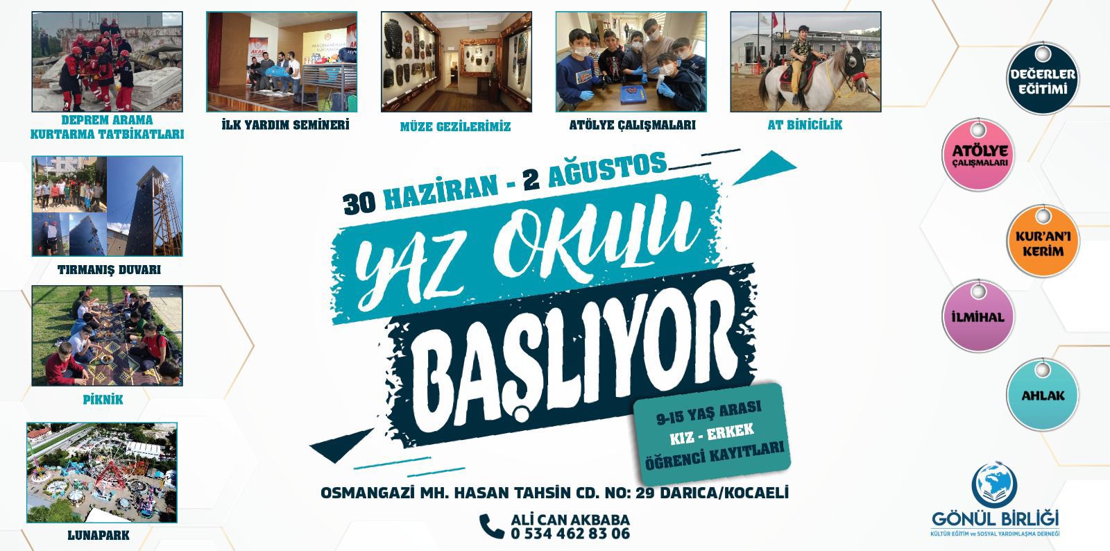YEKDER Yaz Okulu Etkinliği